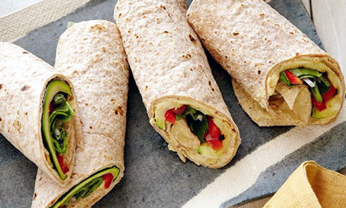 Grilled Veggie Wrap